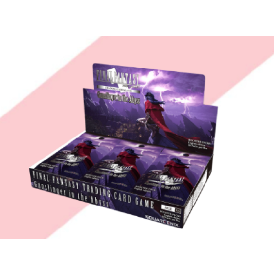 【English】Final Fantasy TCG Gunslinger in the Abyss Booster Box (Official) * Genuine *